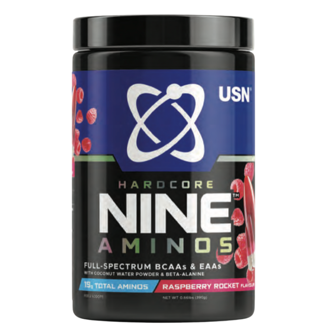 USN HardCore Nine Aminos 390g - ovocná směs