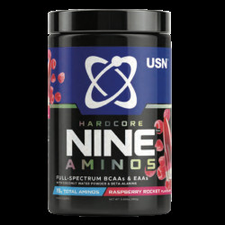 USN HardCore Nine Aminos 390g - ovocná směs