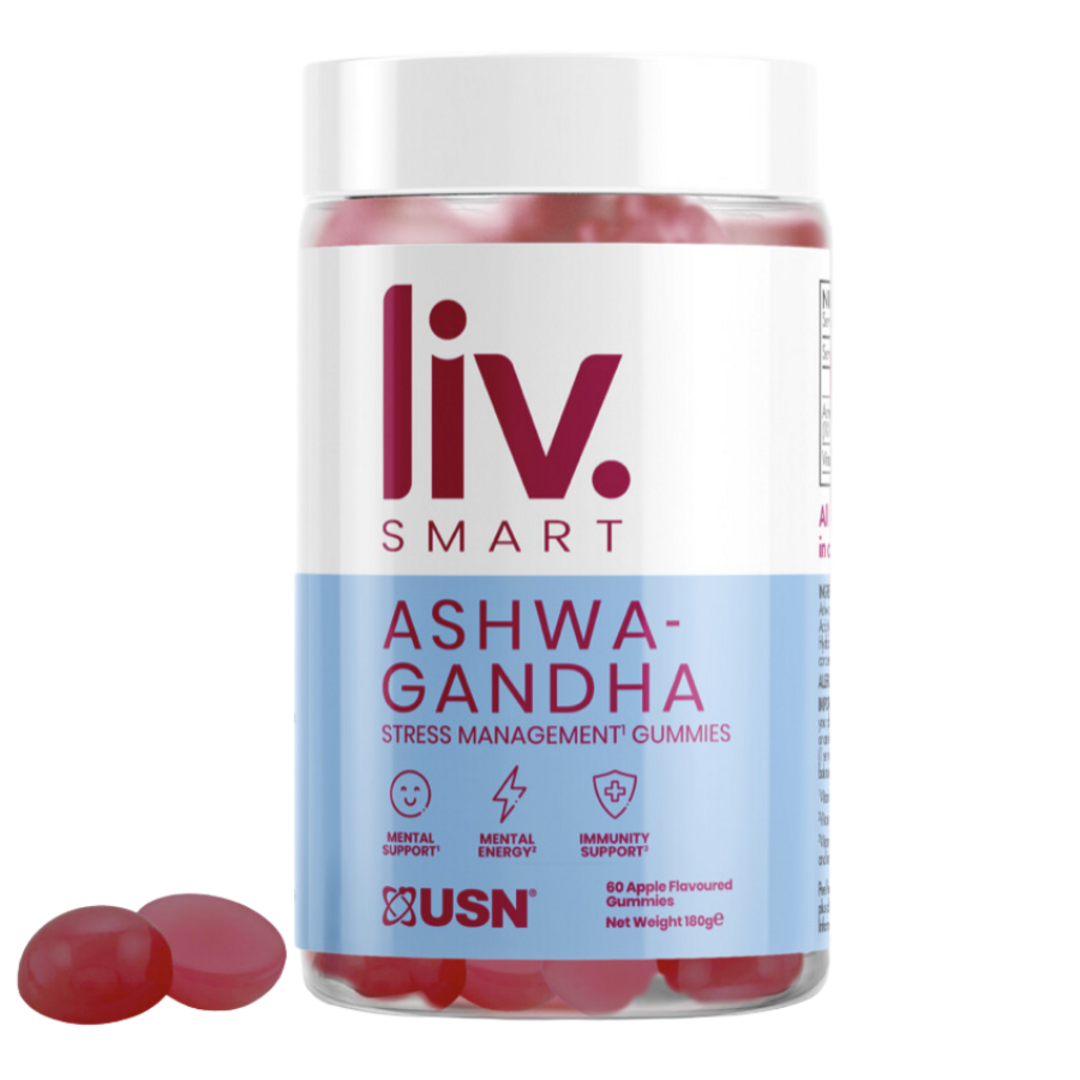 USN LivSMART Ashwagandha Gummies - 60 želé