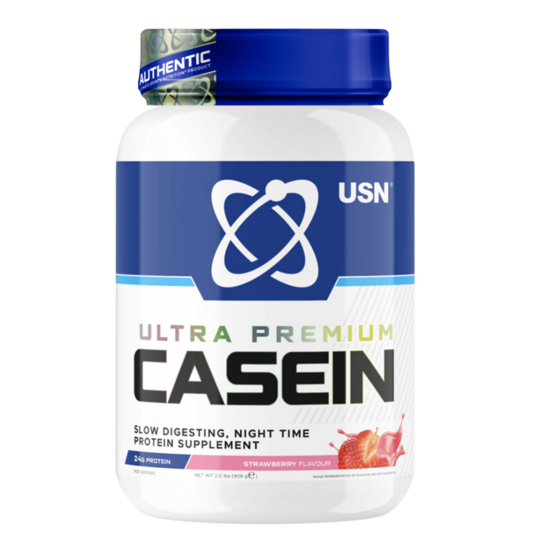 USN Ultra Premium Casein 908 - jahoda