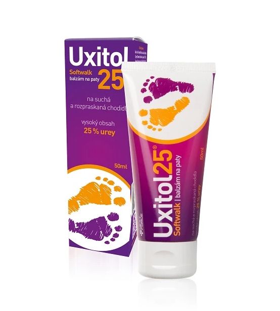 Uxitol 25 Softwalk balzám na paty 50 ml vertical