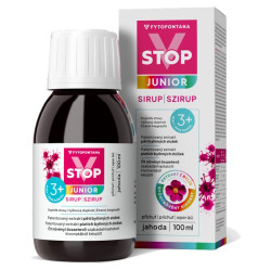 V-STOP JUNIOR Sirup jahoda 100 ml