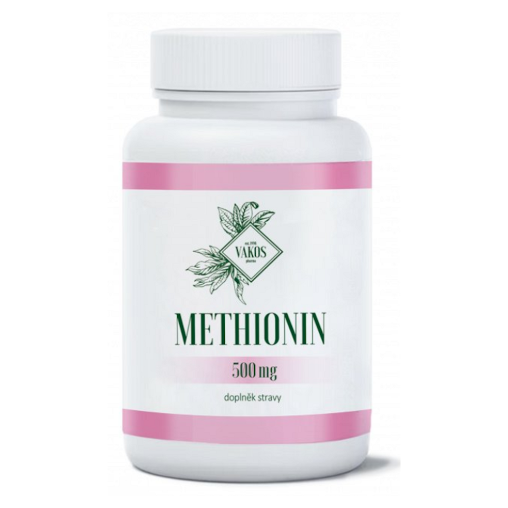 VAKOS Methionin 500 mg 100 kapslí
