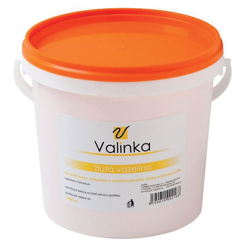 VALINKA Žlutá kosmetická vazelína 1000 ml
