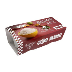 VAMOS! Basmati dlouhozrnná rýže vařená 2 x 125 g