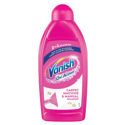 VANISH Oxi Action Šampon na strojní a ruční čištění koberců 500 ml