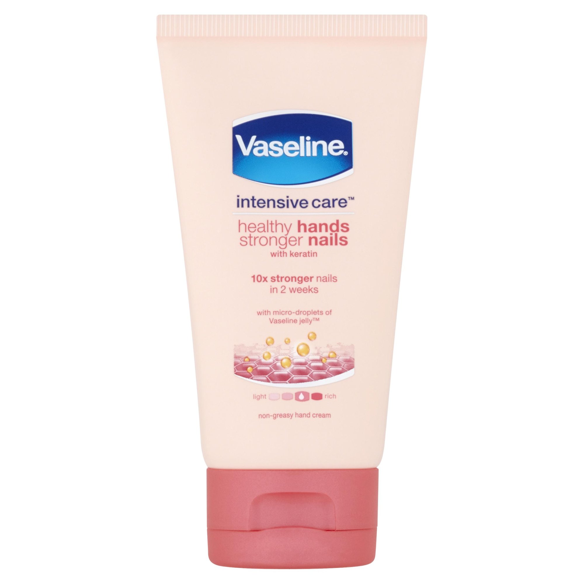 VASELINE Intensive Care, Hydratační krém na ruce a nehty 75 ml