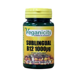 Veganicity VITAMIN B12 1000 mcg 90 tablet