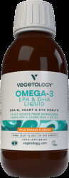VEGETOLOGY Omega‑3 tekutý (jemná pomerančová příchuť) 150 ml