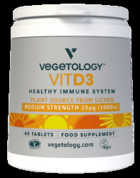 VEGETOLOGY Vitashine Vitamín D3 60 tablet