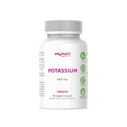 Vegmart POTASSIUM Draslík 400 mg 90 kapslí