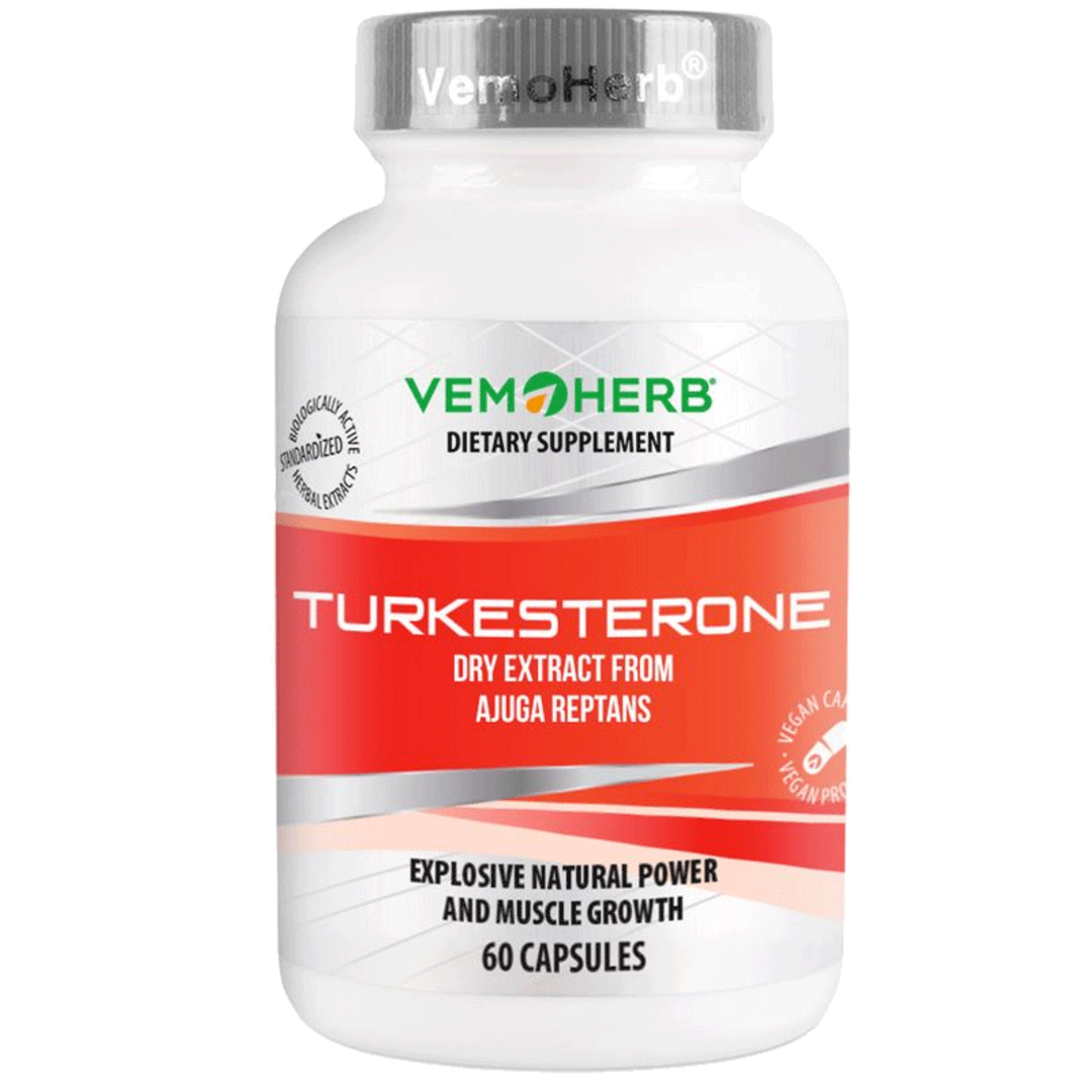VemoHerb Turkesterone - 60 kapslí