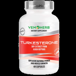 VemoHerb Turkesterone - 60 kapslí