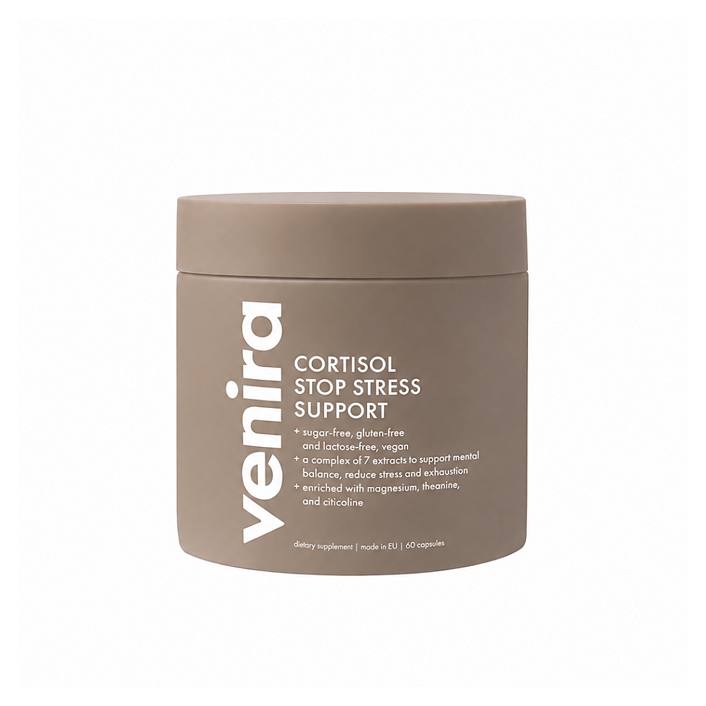 VENIRA Cortisol stop stress support 60 kapslí
