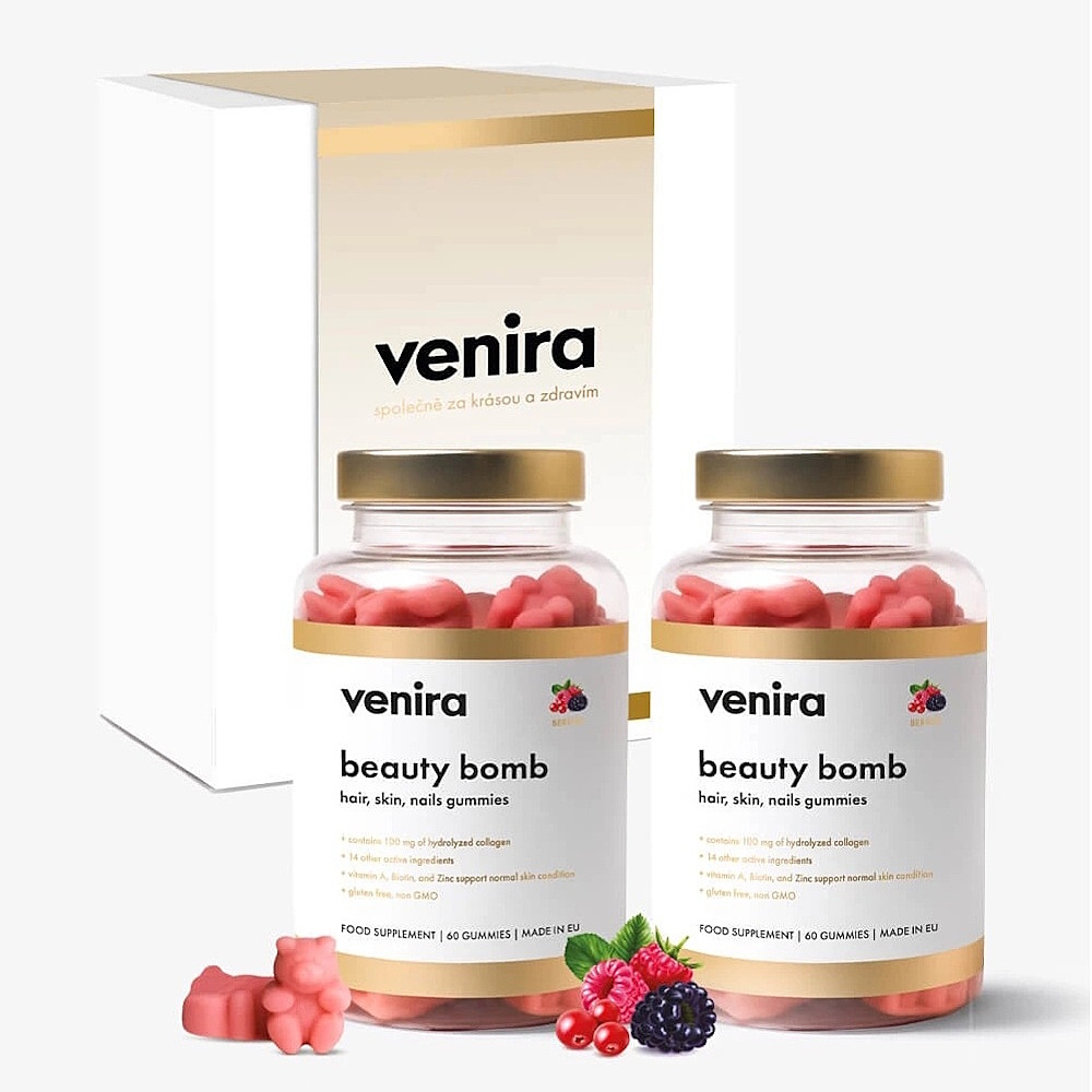 VENIRA Dárková sada pro vlasy, nehty a pleť