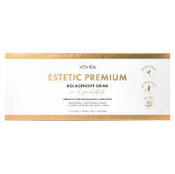 VENIRA Estetic Premium kolagenový drink mix 4 příchutí 40 sáčků