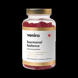VENIRA hormonal balance - medvídci pro hormonální rovnováhu malina 60 ks