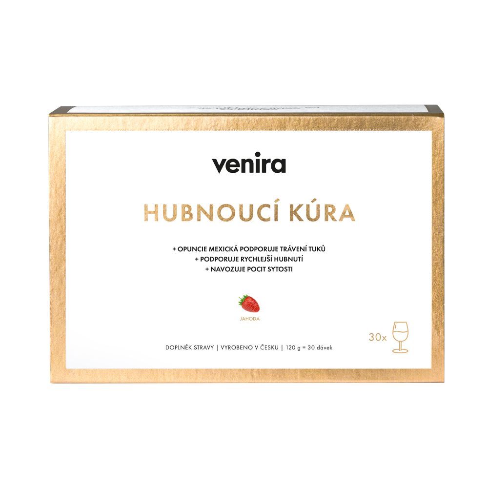 Venira Hubnoucí kúra jahoda 30 sáčků