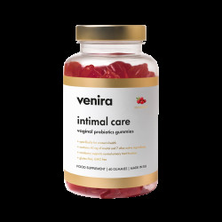 VENIRA Intimal care - medvídci pro vaginální péči brusinka 60 ks