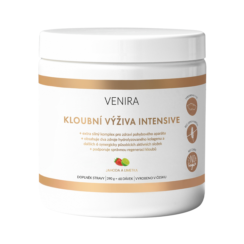 Venira Kloubní výživa intensive jahoda-limetka 390 g