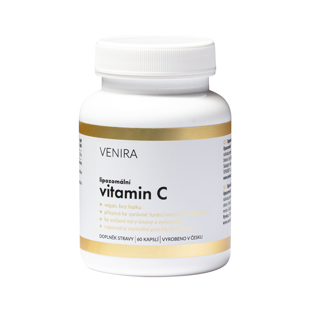 Venira Lipozomální vitamin C 60 kapslí