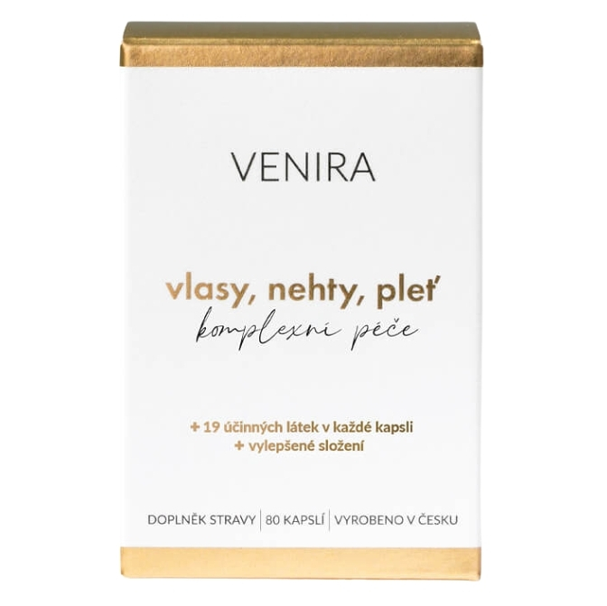 VENIRA Péče o vlasy, nehty a pleť 40 denní kúra 80 kapslí