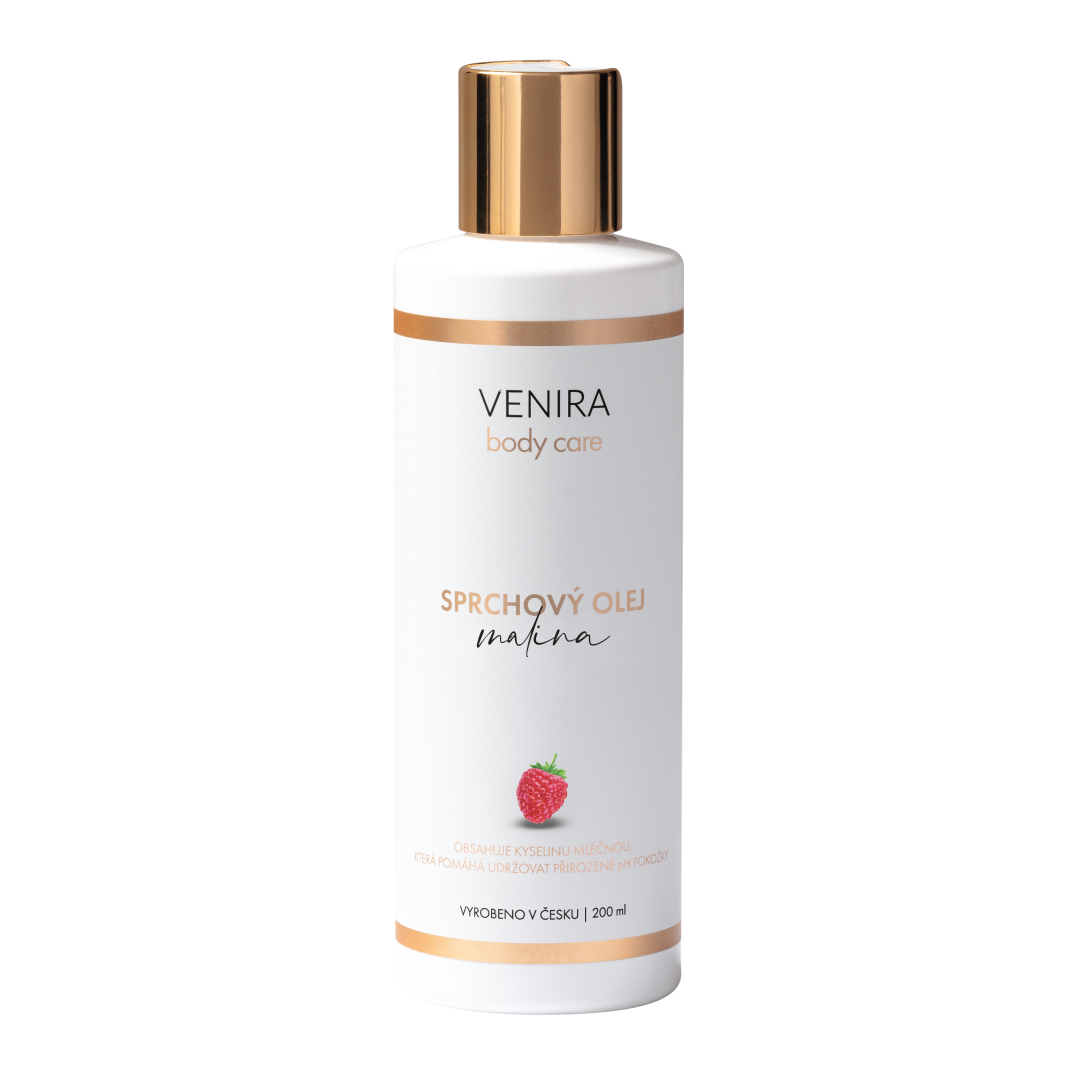 VENIRA Sprchový olej malina 200 ml
