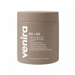 VENIRA vitamin D3 + K2 80 kapslí