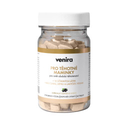 Venira Vitamíny pro těhotné 60 tablet černý rybíz