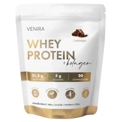 VENIRA Whey protein + kolagen čokoláda