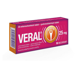 VERAL 25 mg 30 tablet