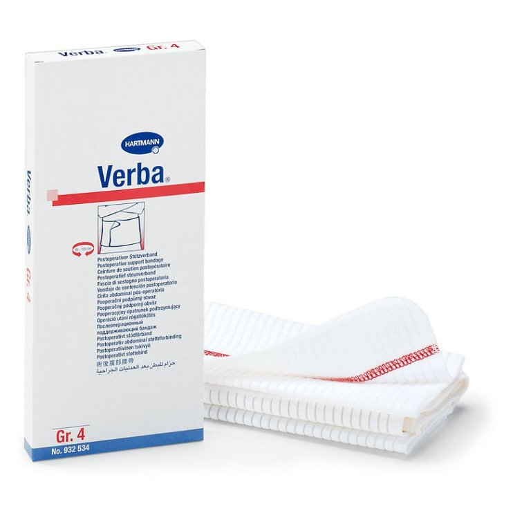 VERBA Břišní pás podpůrný velikost č. 4 95 - 105 cm