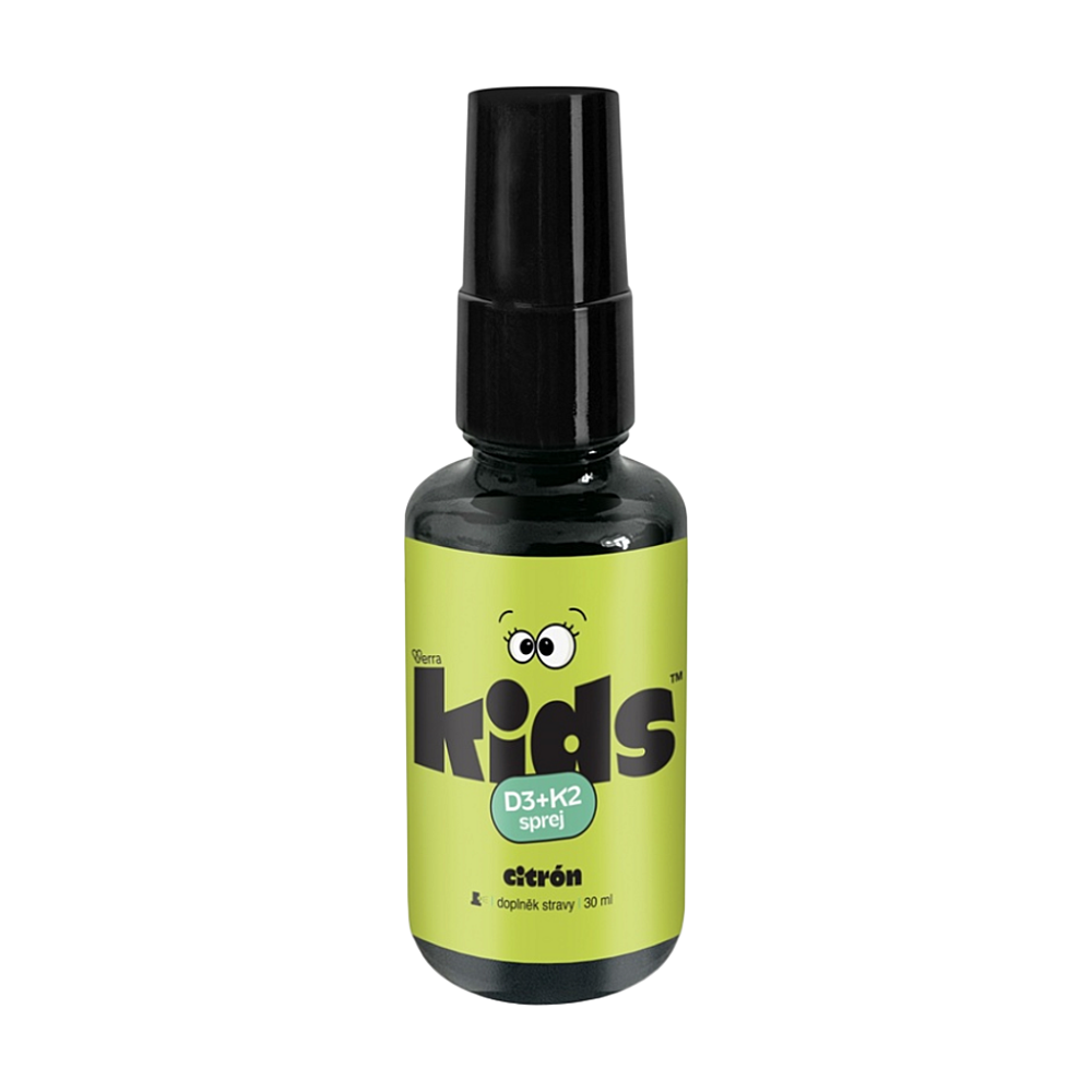 VERRA Kids  D3+K2 sprej citrón 30 ml