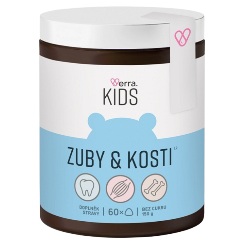 VERRA KIDS Zuby a Kosti 60 želatinových medvídků