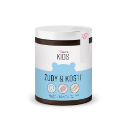 Verra KIDS Zuby & kosti gumídci 60 ks