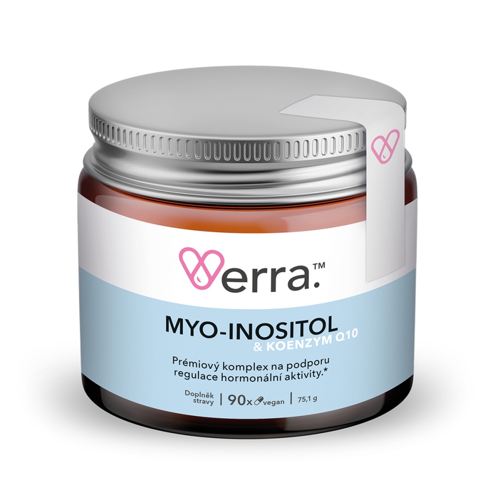 Verra Myo-inositol & Koenzym Q10 90 kapslí