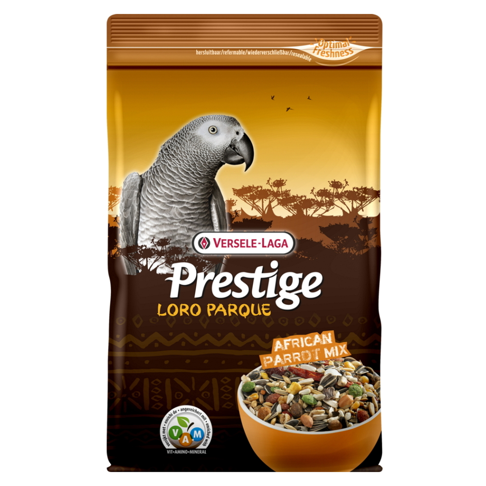 VERSELE LAGA Prestige Loro Parque Mix Afrikan Parrot krmivo pro žaka, Hmotnost balení: 1 kg