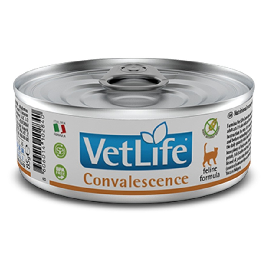 VET LIFE Natural Convalescence konzerva pro kočky 85 g