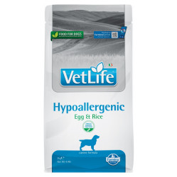 VET LIFE Natural Hypo Egg & Rice granule pro psy, Hmotnost balení: 2 kg