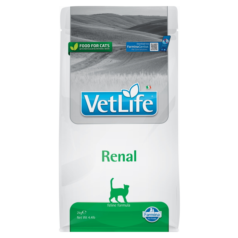 VET LIFE Natural Renal granule pro kočky, Hmotnost balení: 2 kg