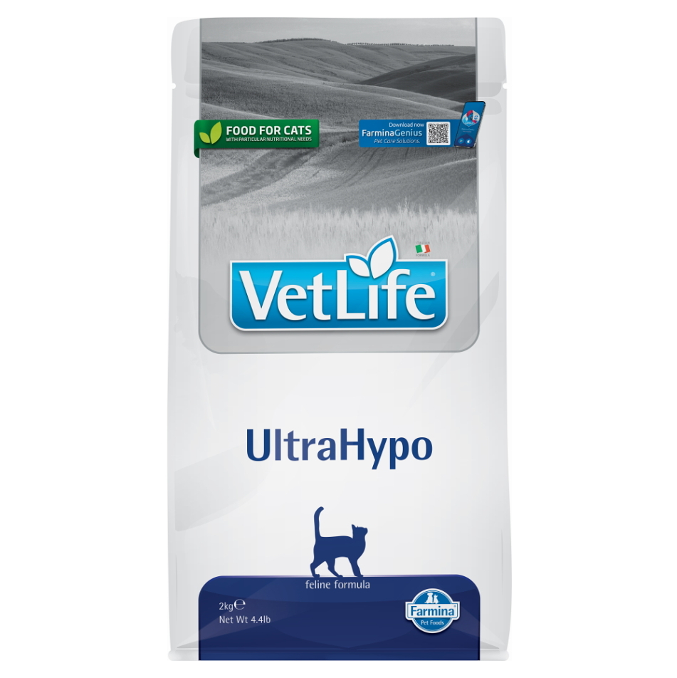 VET LIFE Natural Ultrahypo granule pro kočky, Hmotnost balení: 10 kg