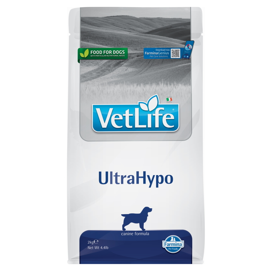 VET LIFE Natural Ultrahypo granule pro psy, Hmotnost balení: 2 kg