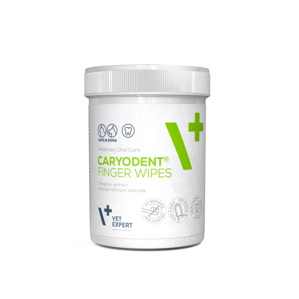 VetExpert Caryodent Finger wipes 50 ks