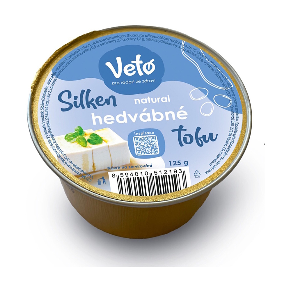 VETO Tofu hedvábné 125 g