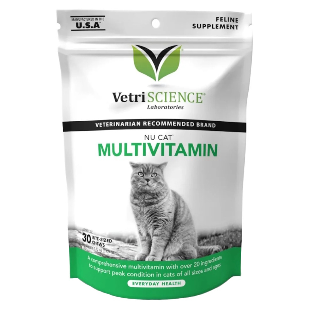 VETRISCIENCE Nu-Cat multivitaminový doplněk pro kočky 37,5 g