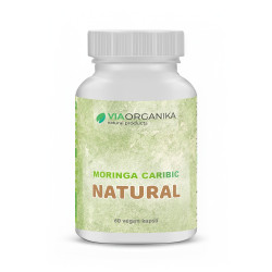 VIA Organika Moringa caribic NATURAL 60 kapslí