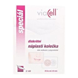 VIACELL C120 Náplasti kolečka 25mm 25 kusů