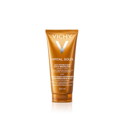 VICHY Capital Soleil Hydratační samoopalovací mléko na obličej a tělo 100 ml