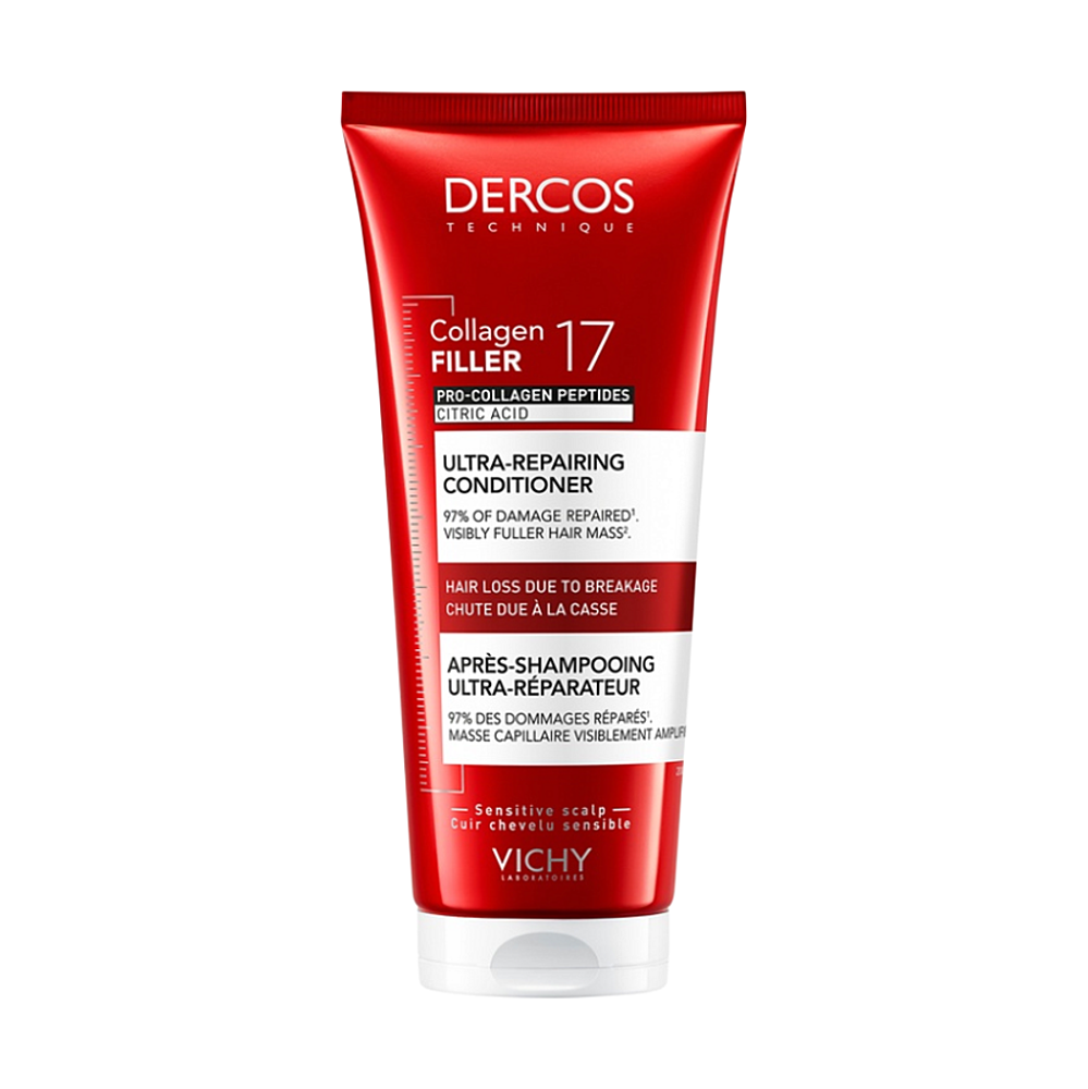 VICHY Dercos Collagen 17 Filler Regenerační kondicionér 200 ml
