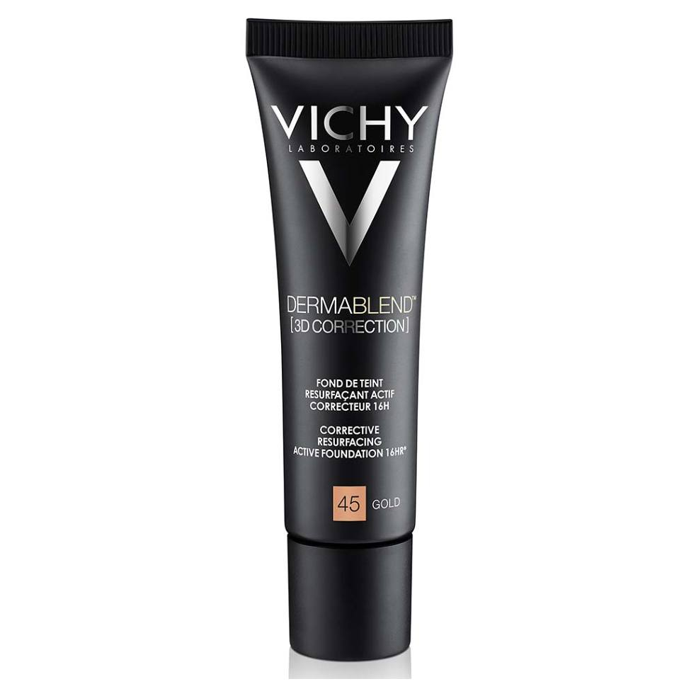 VICHY Dermablend 3D korekční vyhlazující make-up - odstín 45 Gold 30 ml